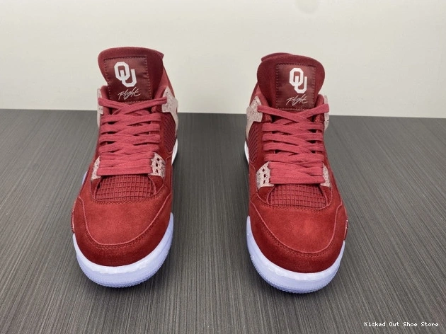 Kick Theory PE Sooners AJ4-904282 Jordan 4 Oklahoma Retro 0805